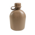 G.I. 3 Piece Coyote Brown 1 Qt. Plastic Canteen